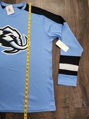 Utah Mammoth NHL Hockey Jersey, Blue/Black/White, Size XL