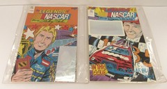 1990&rsquo;s VORTEX COMICS THE LEGENDS OF NASCAR SILVER EDITION HOLOGRAM VOLUMES 1-13