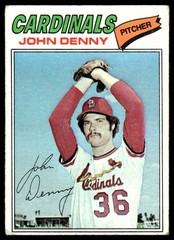1977 Topps John Denny St. Louis Cardinals #541