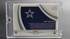 🛡️ 1/1 NFL SHIELD PATCH 🛡️ 2022 IMMACULATE TONY POLLARD 🔥 COWBOYS CASE HIT 🔥