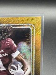 Mario Craver 2025 Bowman Chrome U #BCA-MC 1st Prospect AUTO Gold Shimmer [07/50]