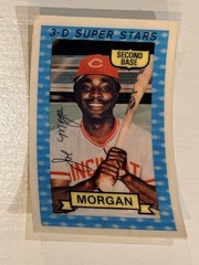 1974 KELLOGG&rsquo;S 3-D #36 Joe Morgan – NM-MT – 3 Layer Cased