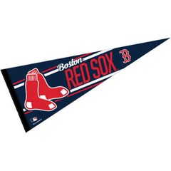 Boston Red Sox MLB 12 in X 30 in Pennant