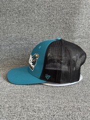 &rsquo;47 Brand Coastal Carolina Trucker Snapback Teal Black Hat Mesh Back NCAA