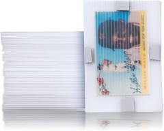 Trading Card Shipping Protector 120 Pack, 3.5&Prime; x 4.5&Prime;, Durable Plastic