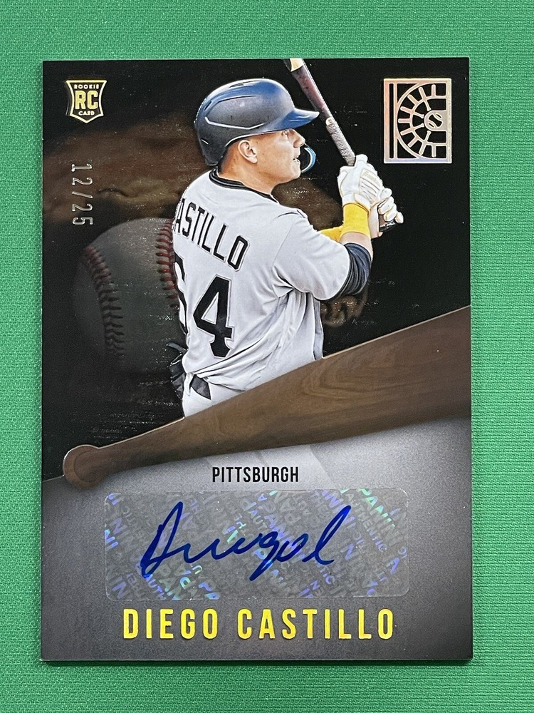 2022 Panini Capstone – Diego Castillo – ROOKIE AUTOGRAPHS – GOLD HOLO – #d 12/25