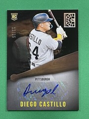 2022 Panini Capstone – Diego Castillo – ROOKIE AUTOGRAPHS – GOLD HOLO – #d 12/25