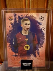 2024-25 Topps Total Football Fermin Lopez Gallery Parallel 5/5 Barcelona BOOKEND