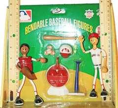 Vintage Bendos 5.75&Prime; Toy Figure – Los Angeles Anaheim Angels MLB Baseball 2003