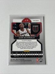 2022 Panini Prizm WNBA Aari McDonald #19 Green Prizm