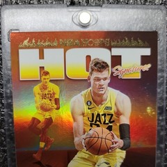 2023-24 Panini NBA Hoops Walker Kessler Auto Hot Signatures Utah Jazz #HS-KES
