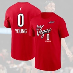 HOT !! Jackie Young #0 Las Vegas Aces 2026 Player Name & Number Fan Apparel