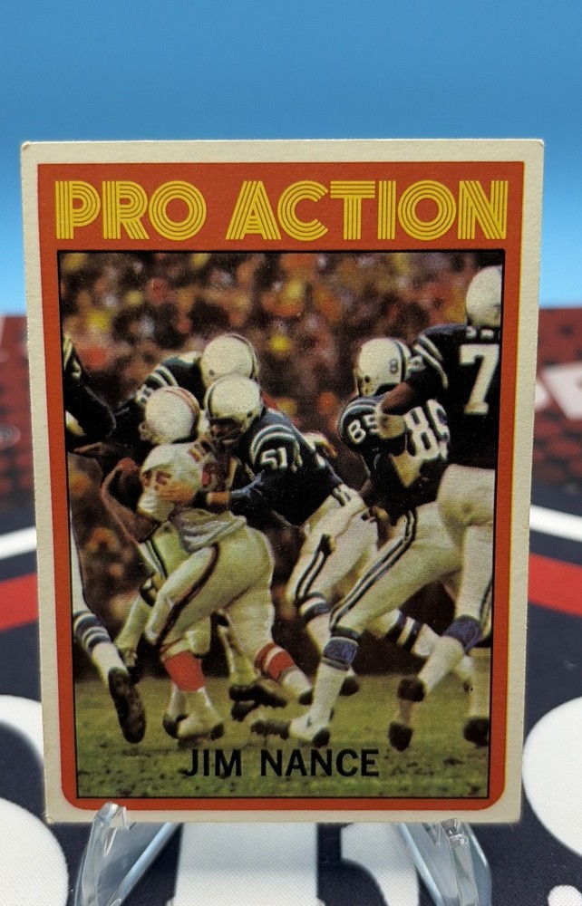 1972 Topps – Pro Action Jim Nance #119