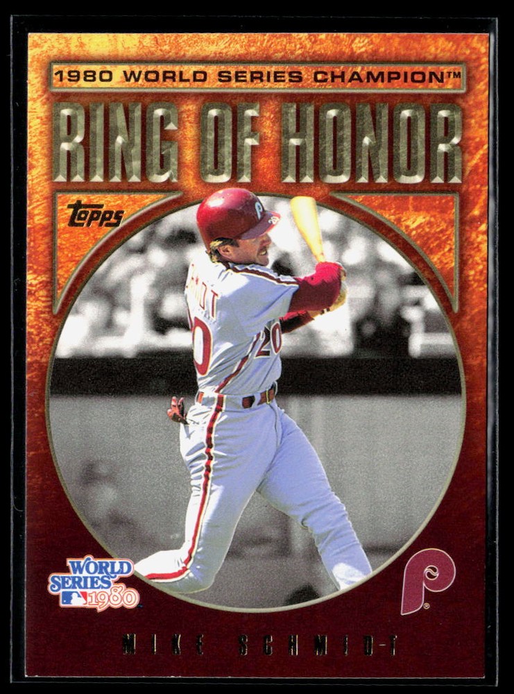 Mike Schmidt 2009 Topps Ring of Honor #RH32