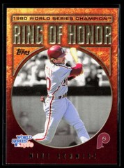Mike Schmidt 2009 Topps Ring of Honor #RH32