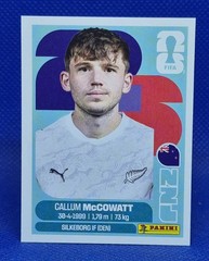 2026 Panini FIFA World Cup Sticker Callum McCowatt #NZL 19 – New Zealand