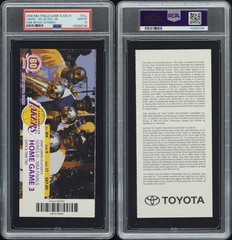 PSA GEM MINT 10 – KOBE BRYANT NBA FINALS 2008 CELTICS @ LAKERS FULL TICKET GM#5