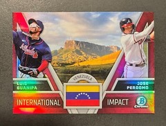 ⚾(you pick) 2024 Bowman CHROME, International Impact Inserts🔴🔵🟡🟢