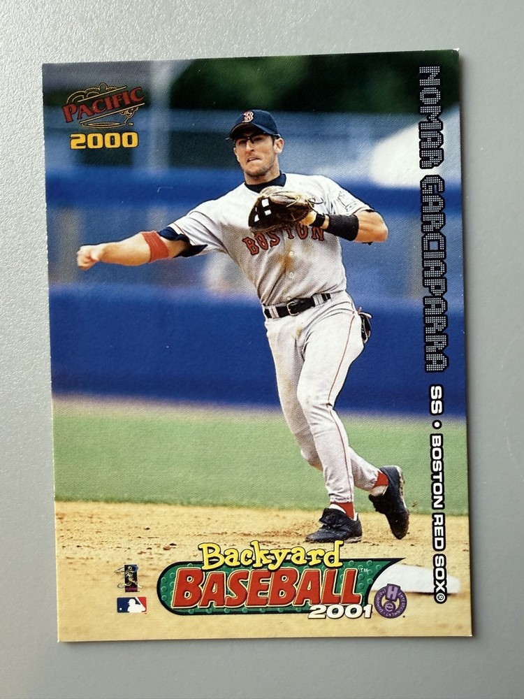 2000 Pacific Humongous Entertainment Backyard Baseball 2001 – Nomar Garciaparra