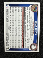 COLBY LEWIS #352 2011 Topps Baseball QTY Texas Rangers