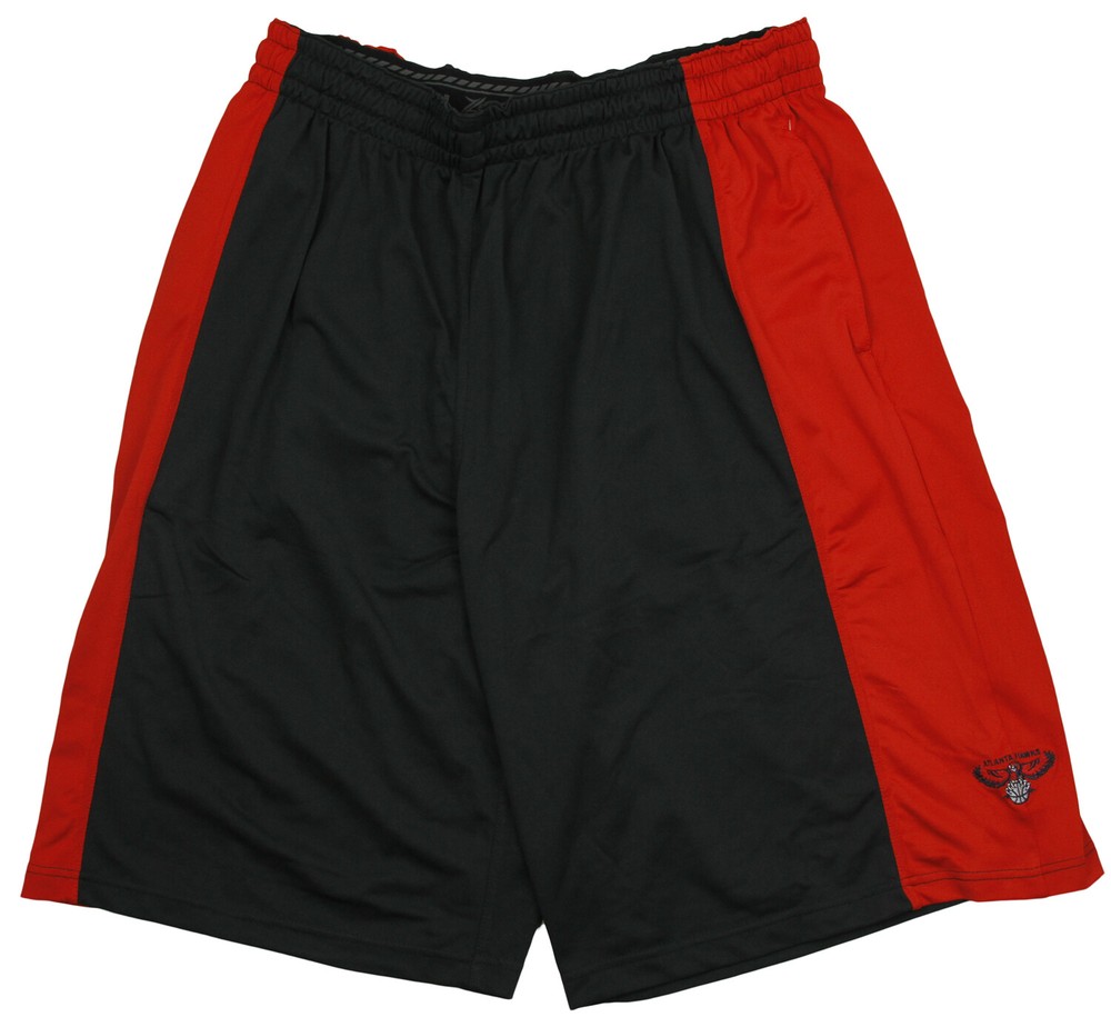 Zipway NBA Basketball Men&rsquo;s Atlanta Hawks Shorts – Black / Red