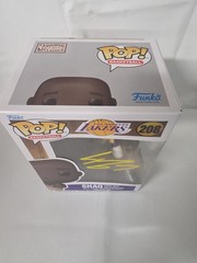 Shaquille O&rsquo;Neal Signed Shaq Funko Pop 208 Los Angeles Lakers Autographed w/ COA