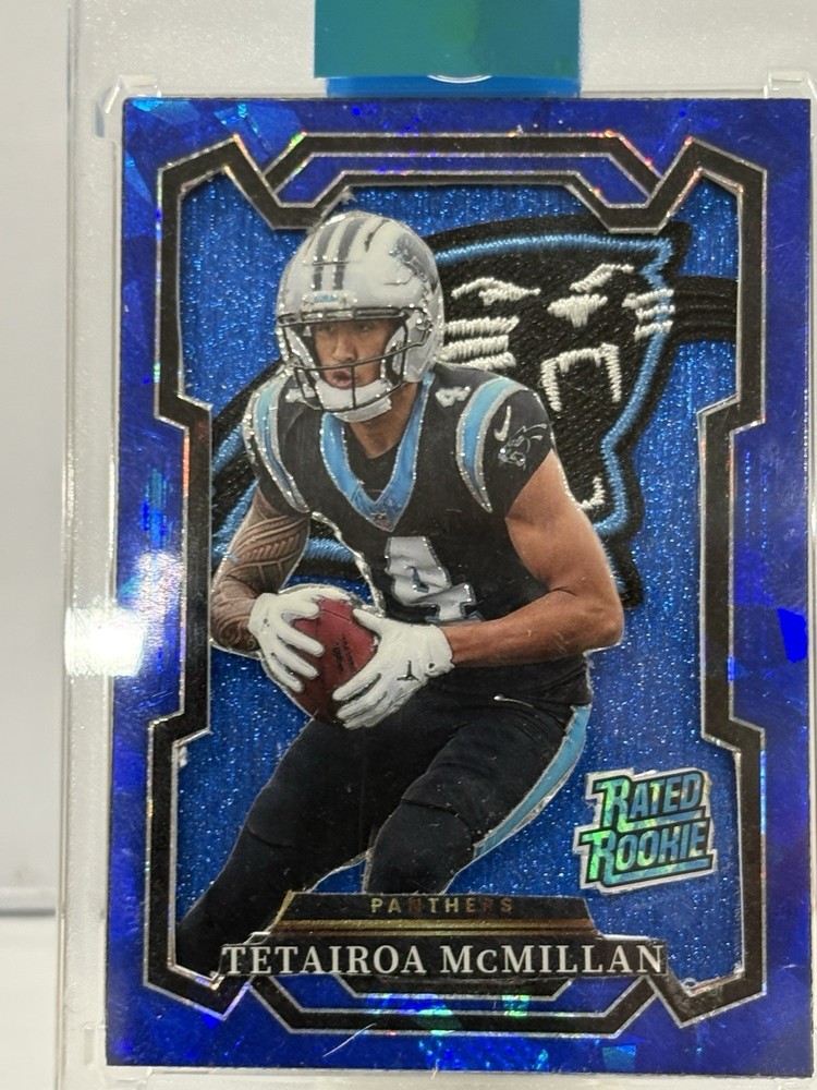 Tetairoa McMillan Custom novelty art Handmade Carolina Panthers Patch CARD