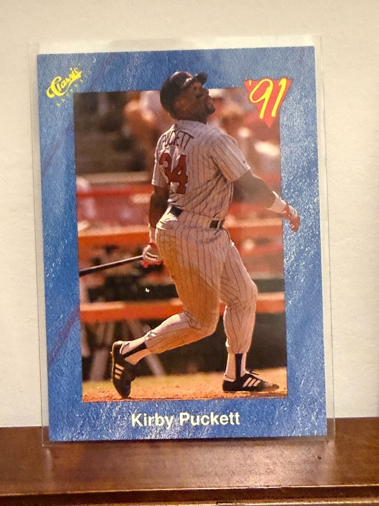 1991 Classic Games, Inc Kirby Puckett