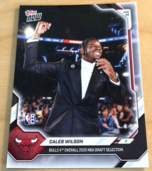 Caleb Wilson 2026-27 Topps Now NBA Draft SP Image Variation Rookie Card CWIL-SP