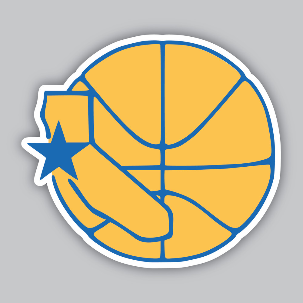 Golden State Warriors Vinyl Sticker/Decal -Western -NBA Basketball – California
