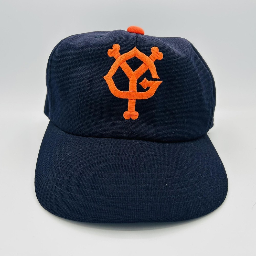 Yomiuri Giants Hat Mens Snap Back Blue Orange Japan NPB Baseball Snapback Cap