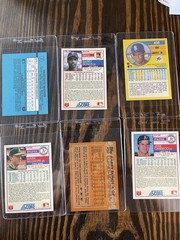 Mark McGwire Barry Bonds Ken Griffey Jr Jose Canseco Card Lot Ungraded