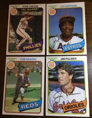 1980 Topps Baseball Burger King Lot, Pitch Hit & Run, Seaver, Carlton, & More!
