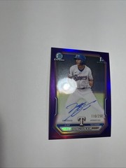 2026 Bowman Seong Jun Kim Auto True Purple /250 TEXAS Rangers