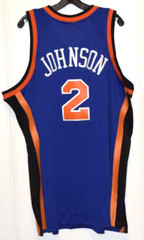 Men&rsquo;s-Mitchell & Ness-Larry Johnson-New York Knicks-Basketball-Jersey-2XLB-NWT