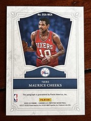 2022-23 Chronicles Prestige Maurice Cheeks Old School Auto 76ers