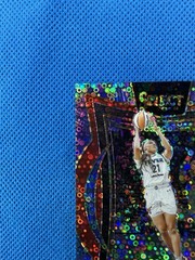 2025 Makayla Timpson 87 Panini Select WNBA Concourse Light Blue Disco 009/125 RC