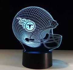 Tennessee Titans 3D LED Night Light Football Helmet Desk Lamp NFL Fan Gift