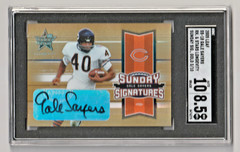 Gale Sayers 2005 Rookies & Stars Autograph #3/10 SGC 8.5 Auto 10 Chicago Bears