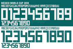Name&Number Set For Mexico World Cup 2018 Home Football Soccer