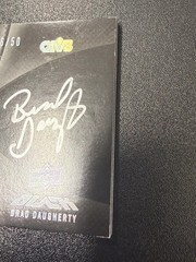 2008-09 Upper Deck Black Brad Daugherty #A2-BD /50 Auto *READ*