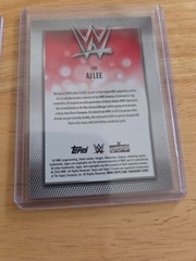 WWE AJ LEE 3 CARD LOT! TOPPS CHROME WITH A NUMBERED CARD 81/250!!!