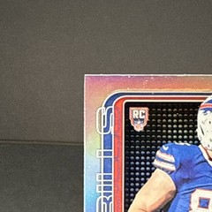 Topps Chrome 2025 Jackson Hawes Lightboard Vari SSP Bills RC very rare NFL