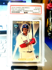 2018 Rafael Devers topps Archives #CA20 1993 COMING ATTRACTION. PSA 10! POP 28!