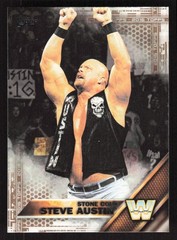 2016 Topps WWE Then Now Forever Bronze Stone Cold Steve Austin #195