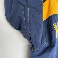Vintage Michigan Wolverines Puffer Jacket Adult XL Blue Champion Sports Mens 90s