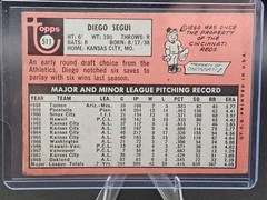 1969 Topps – Diego Segui #511 First Name & Position in White