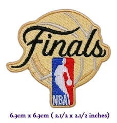 NBA FINALS CHAMPIONSHIP EMBROIDERED IRON ON PATCH 2.5&Prime;x2.5&Prime;FREE SHIPPING&TRACKIN