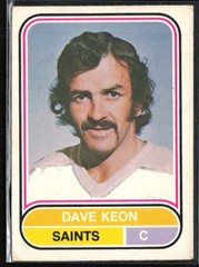 Dave Keon 1975-76 O-Pee-Chee WHA #97 Minnesota Fighting Saints