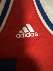 Adidas Los Ángeles Clippers Tank Top Red Blue And White Sleeveless Size Large